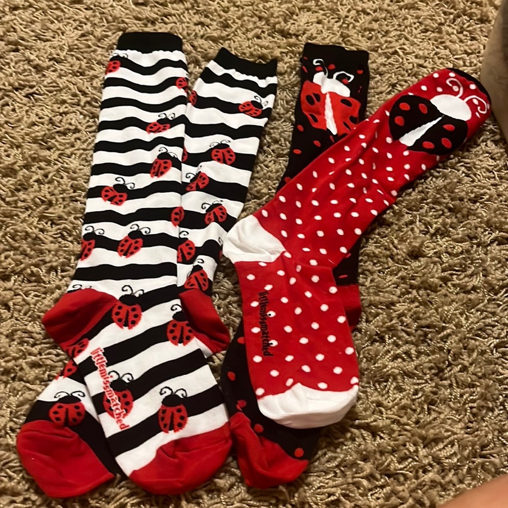 Little miss matched brand socks women’s small brand new